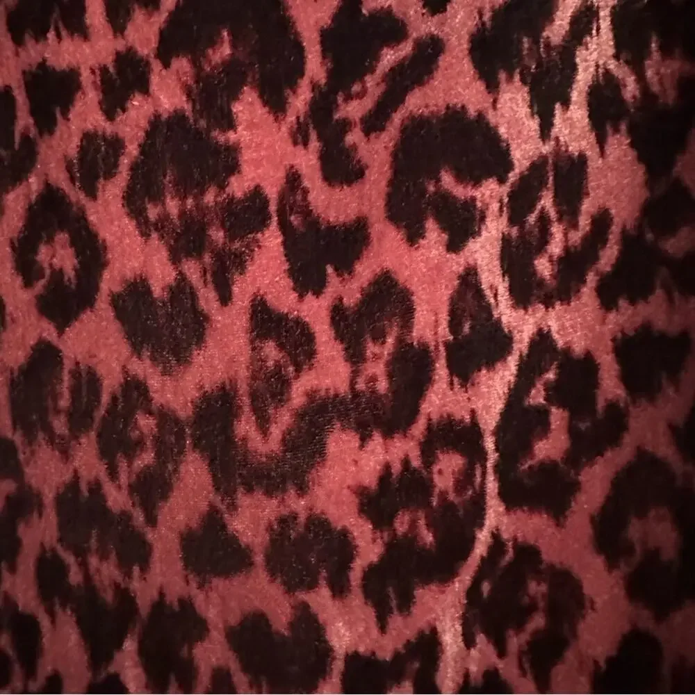 J Crew Always Leopard Animal Print Velvet Tank Top J4954 Sleeveless Shirt Size 2